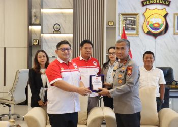 Kapolda Bengkulu Menerima Silaturahmi dari Himpunan DPD Himpunan Pertashop Merah Putih Indonesia