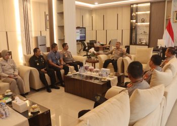 Kapolda Bengkulu Terima Kunjungan Silaturahmi Tim Puslitbang Polri