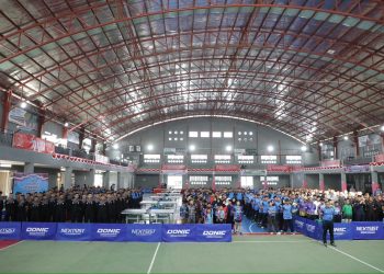 Peringati HUT Bhayangkara ke-79, Kapolda Bengkulu Buka Turnamen Tenis Meja Kapolda Cup 2025