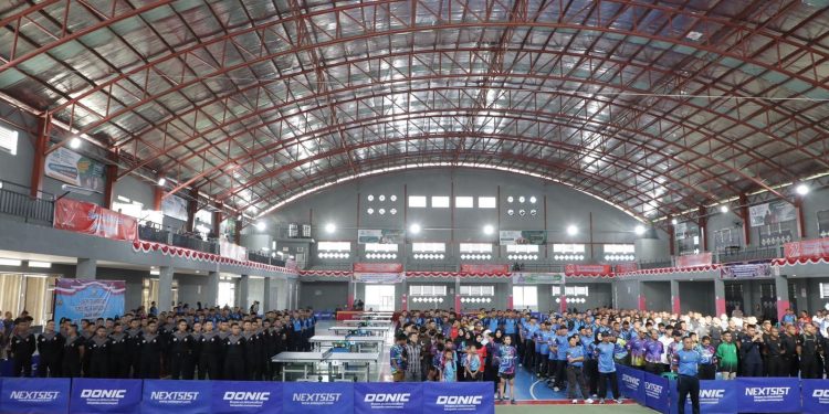 Peringati HUT Bhayangkara ke-79, Kapolda Bengkulu Buka Turnamen Tenis Meja Kapolda Cup 2025