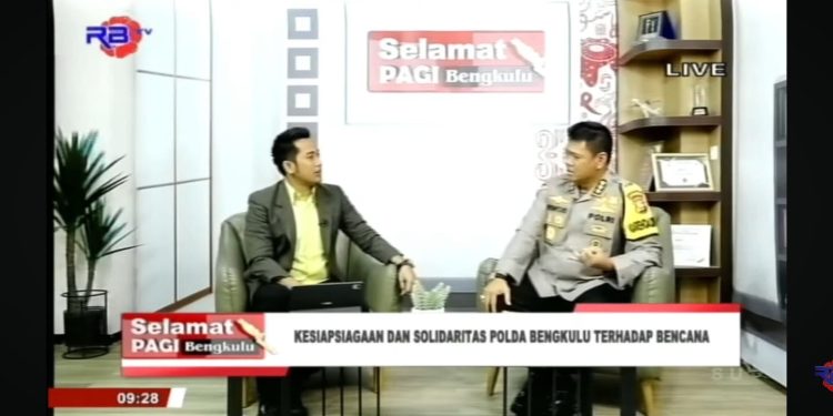 Dialog Interaktif di RBTV: Karo Ops Polda Bengkulu Ungkap Strategi Hadapi Potensi Bencana Musim Hujan