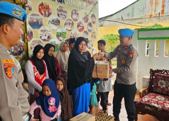 Semarak Ramadhan 1446 H, Bid Propam Baksos Di Panti Asuhan