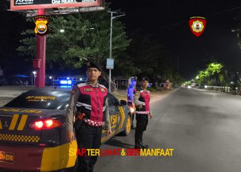 Dit Samapta Polda Bengkulu Gelar Patroli Malam, Pastikan Situasi Aman di Sekitar Jalan Pariwisata