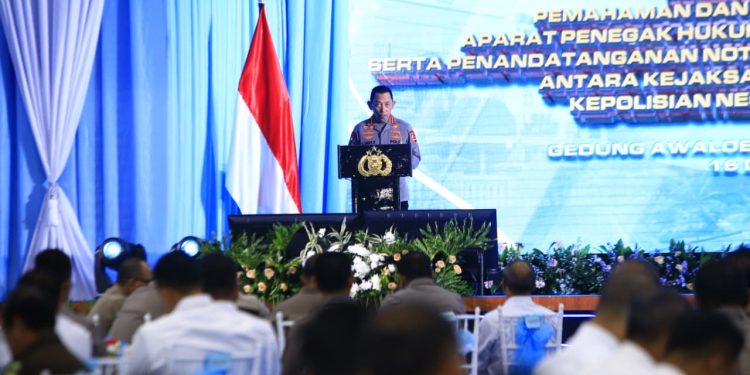 Teken PKS dan MoU, Kapolri Tegaskan Sinergi Polri–Kejaksaan Terapkan KUHP–KUHAP Baru