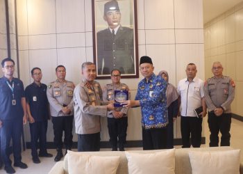 Kapolda Bengkulu Menerima Audiensi Badan BPOM Bengkulu