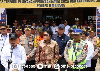 Jelang Libur Tahun Baru 2026, Kakorlantas dan Menhub Cek Pelabuhan Gilimanuk