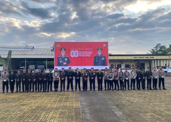 Kapolda Bengkulu Pimpin Upacara Bendera Peringatan HUT Kemerdekaan RI ke-80 Tahun 2025 Polda Bengkulu