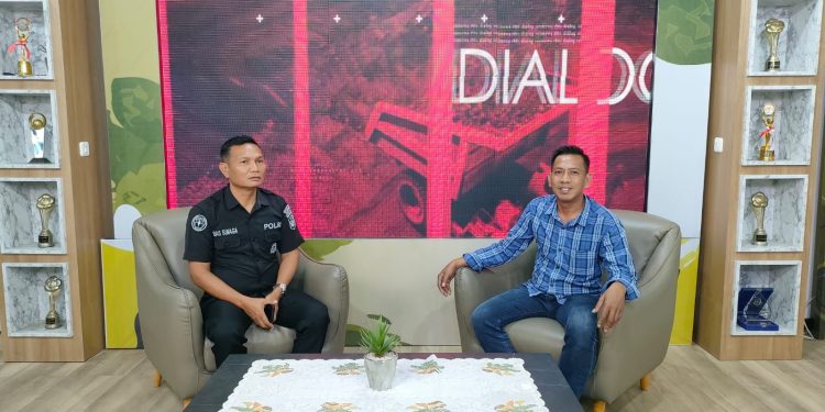 Edukasi publik cegah radikalisme, Bidhumas Polda Bengkulu hadir di RBTV