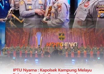 IPTU Nyarna: Kapolsek Kampung Melayu Polresta Bengkulu Penerima Penghargaan Hoegeng Corner 2025 Kategori Polisi Berdedikasi