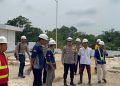 Pastikan Pembangunan Sesuai Prosedur, Kapolresta Bengkulu Cek Progres Pembangunan Satpas di Bentiring
