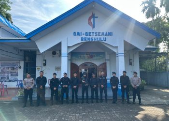 Polda Bengkulu Kerahkan 250 Personel untuk Amankan Hari Jum’at Agung dan Paskah