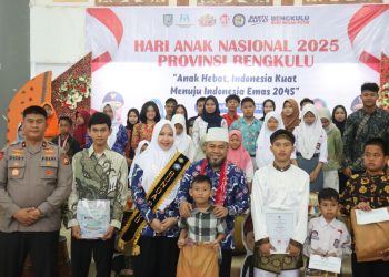 Wakapolda Bengkulu Hadiri Perayaan Hari Anak Nasional Tingkat Provinsi