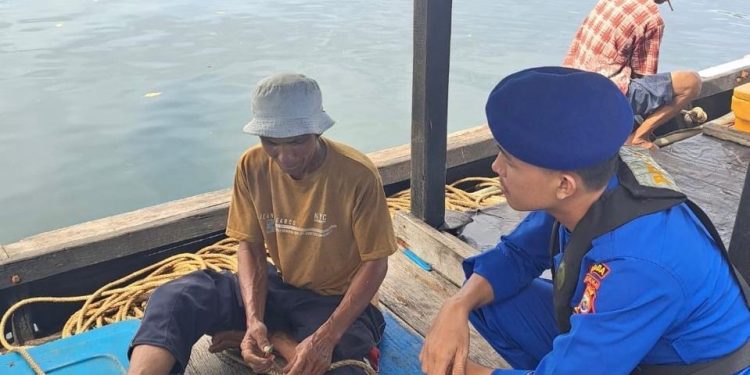 Jaga Keselamatan Nelayan, Ditpolairud Polda Bengkulu Gelar Patroli Perairan di Muara Dua Menggunakan Kapal Polisi XXVII-2009