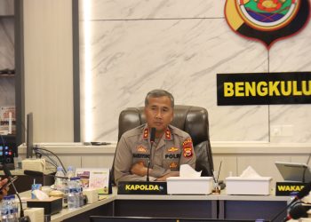 Rapat Internal Persiapan Kunjungan Kerja Komisi III DPR RI, Dipimpin Langsung oleh Kapolda Bengkulu