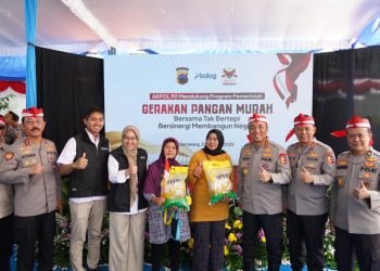 GERAKAN PASAR MURAH POLRI WUJUD BAKTI KONKRIT BAGI MASYARAKAT, ALUMNI AKPOL 90 GELAR PASAR MURAH DI SEMARANG