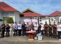 Kapolres Mukomuko Hadiri Pemusnahan Barang Bukti Perkara Pidana Umum yang Telah Berkekuatan Hukum Tetap