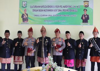 Kapolda dan Wakapolda Bengkulu Lakukan Silaturahmi ke Badan Musyawarah Adat Provinsi Bengkulu