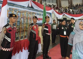 Dit Samapta Polda Bengkulu Laksanakan Patroli Pengamanan Kejuaraan Pencak Silat Kapolda Cup