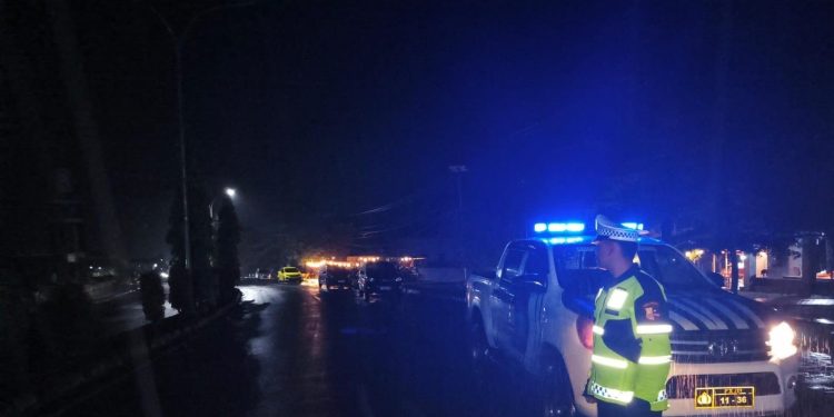 Sat Lantas Polres Lebong Intensifkan Patroli Rutin, Ciptakan Kamseltibcar Lantas