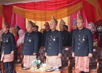 Kapolda Bengkulu Hadiri Upacara Peringatan Hari Ulang Tahun ke-57 Provinsi Bengkulu