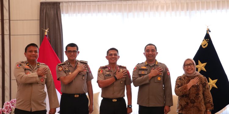 Kapolda Bengkulu Terima Tim Puslitbang Polri Bidang Tugas Pembinaan