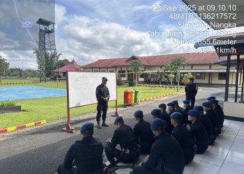 SatBrimob Polda Bengkulu, Kompi 2 Batalyon A Pelopor Gelar Latihan PKSSH