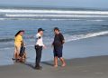 Subdit Wisata Ditpamobvit Polda Bengkulu Gelar Patroli Dialogis di Pantai Panjang, Pantai Pasir Putih dan BIM