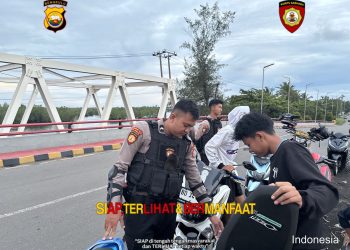 Subdit Gasum Ditsamapta Polda Bengkulu Laksanakan Patroli Perintis Presisi, Cegah 3C Dan Balap Liar