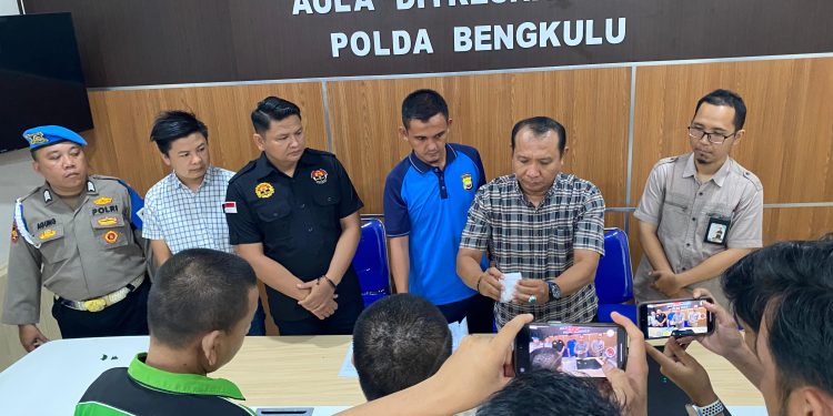 Ditresnarkoba Polda Bengkulu Musnahkan Barang Bukti Narkotika