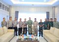 Kapolda Bengkulu Terima Kunjungan Pangdam XXI/Radin Inten, Perkuat Sinergitas TNI-Polri di Bengkulu
