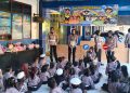 Ditlantas Polda Bengkulu Ajarkan Tertib Lalu Lintas ke Siswa TK Pembina 1 Lewat Program Polsanak