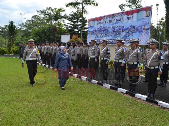 Wakil Bupati Kepahiang Menjadi Irup Gelar Pasukan Operasi Zebra Nala – 2017