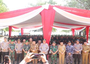 Wakapolda Bengkulu Hadiri Silaturahmi Pemda Provinsi Bengkulu dengan Prajurit Brigif TP 88/KBK
