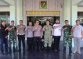 Kapolres Mukomuko Pererat Sinergitas Bersama Dandim 0428/Mukomuko Melalui Kegiatan Silaturahmi