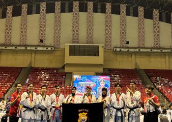 Atlet Taekwondo Polda Bengkulu patut di banggakan, Raih 11 medali Kejuaraan Taekwondo Kapolri Cup Tahun 2025