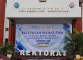 Kapolda Bengkulu Monitoring Pelepasan 2.052 Mahasiswa KKN UNIB, Dorong Pengabdian Aman dan Bermanfaat