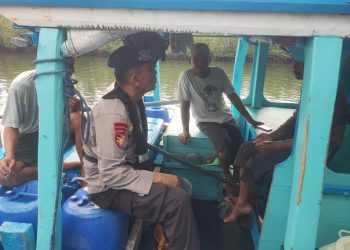 Ditpolairud Polda Bengkulu Gelar Patroli Perairan di Tanjung Genting