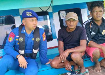 Ditpolairud Polda Bengkulu Laksanakan Patroli Kapal XXVII-2009 di Perairan Tanjung Genting