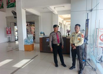 Subdit Wisata Ditpamobvit Polda Bengkulu Gelar Patroli Dialogis di Kawasan Wisata dan Pusat Perbelanjaan