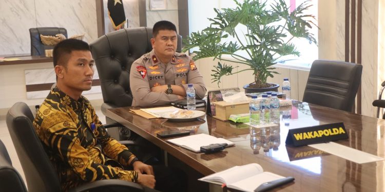 Wakapolda Bengkulu Ikuti Rapat Koordinasi Perkembangan Situasi Kamtibmas