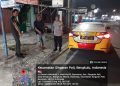 Respon Cepat Laporan 110, Polsek Gading Cempaka Datangi TKP Kecelakaan di Jalan Danau Panorama