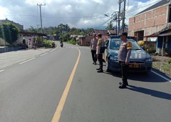 Polres Rejang Lebong melakukan kegiatan Patroli rutin antisipasi Tindak Pidana baik Tindak Pidana 3C