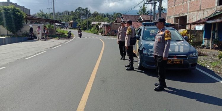 Polres Rejang Lebong melakukan kegiatan Patroli rutin antisipasi Tindak Pidana baik Tindak Pidana 3C