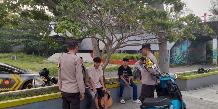 Polresta Bengkulu Tingkatkan Patroli, Polsek Teluk Segara Cegah Balap Liar dan Kenakalan Remaja