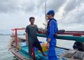 Patroli KP-XXVII 2002 di Perairan Muara Dua,Ditpolairud Polda Bengkulu Sambang Nelayan