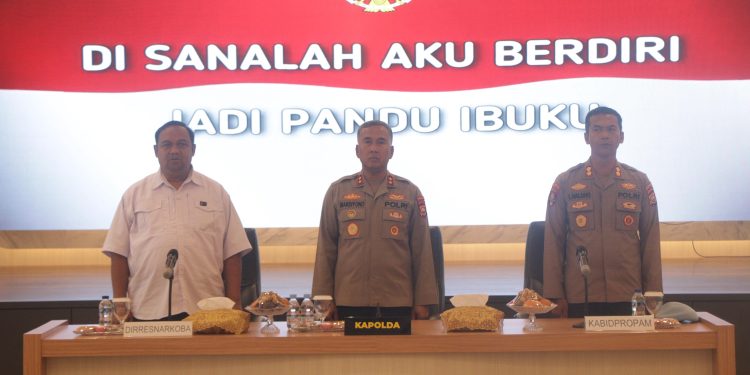 Kapolda Bengkulu Buka Sosialisasi Penegakan Integritas Anggota Polri dalam Pemberantasan Narkoba