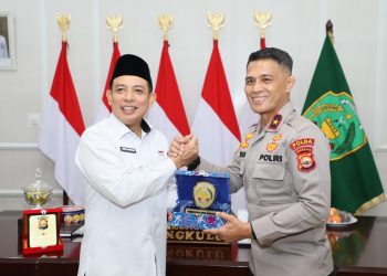Kapolda Bengkulu Silaturahmi ke Walikota Bengkulu, Perkuat Sinergi Jaga Kamtibmas Kota