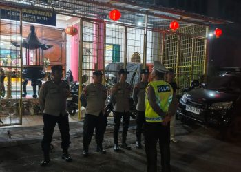 Pengamanan Perayaan Waisak Tri Suci 2570 TB di Vihara Buddhayana, Polresta Bengkulu Hadir Beri Rasa Aman