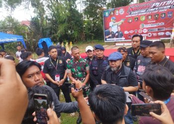 Batalyon B Pelopor Brimob Polda Bengkulu Hadiri Lomba Menembak Gubernur Bengkulu Cup 2025