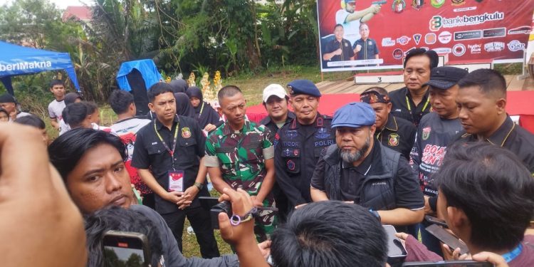 Batalyon B Pelopor Brimob Polda Bengkulu Hadiri Lomba Menembak Gubernur Bengkulu Cup 2025